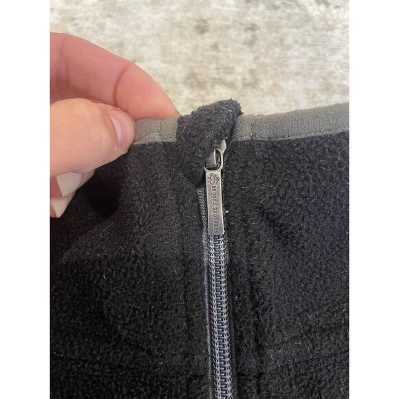 Brooks Brothers Polar Fleece Color‎ Blocked 1/2 Zip Medium Charcoal & Gray - Picture 4 of 7